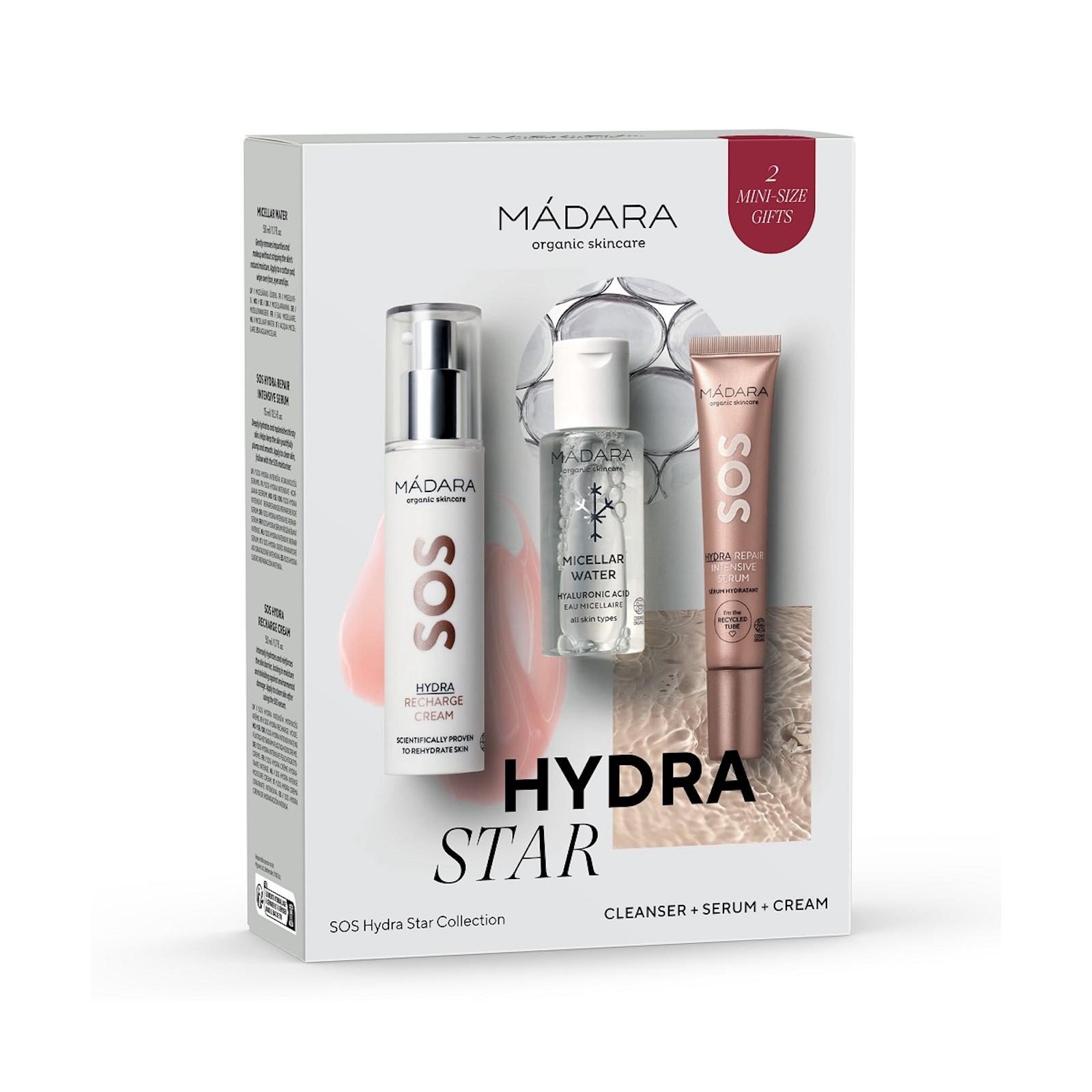 MÁDARA SOS Hydra star collection, sada pro suchou a dehydratovanou pleť 1 ks