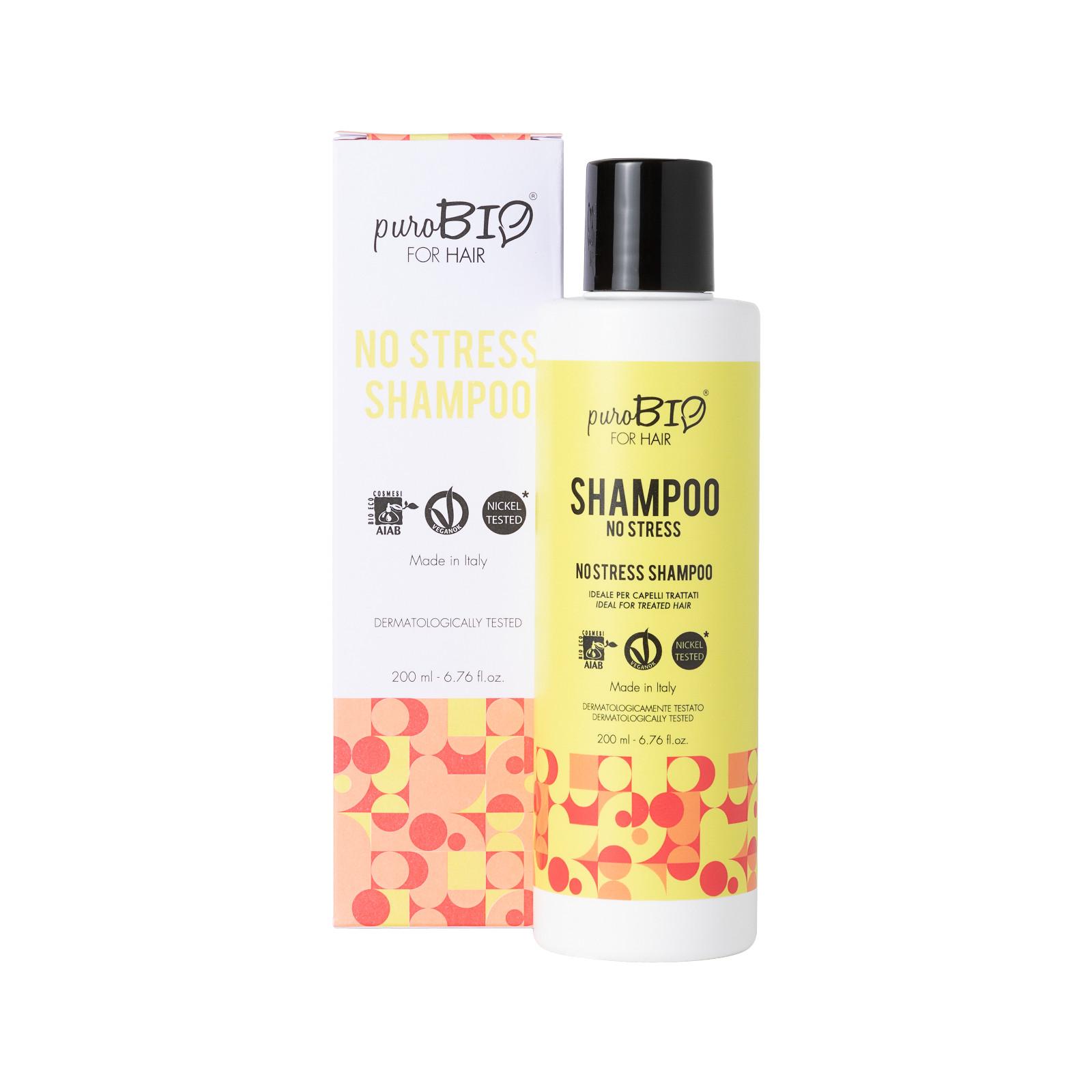 puroBIO cosmetics for Hair No Stress šampon 200 ml