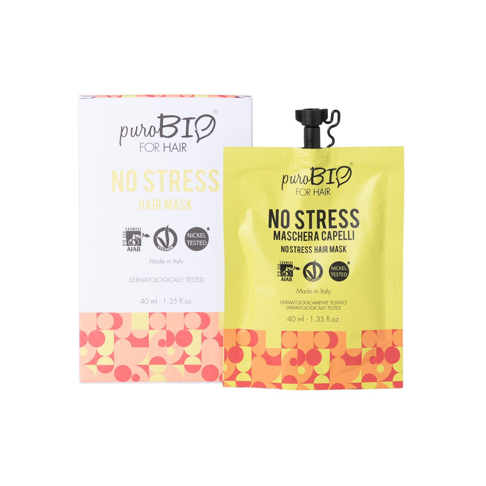 puroBIO cosmetics for Hair No Stress maska na vlasy 40 ml