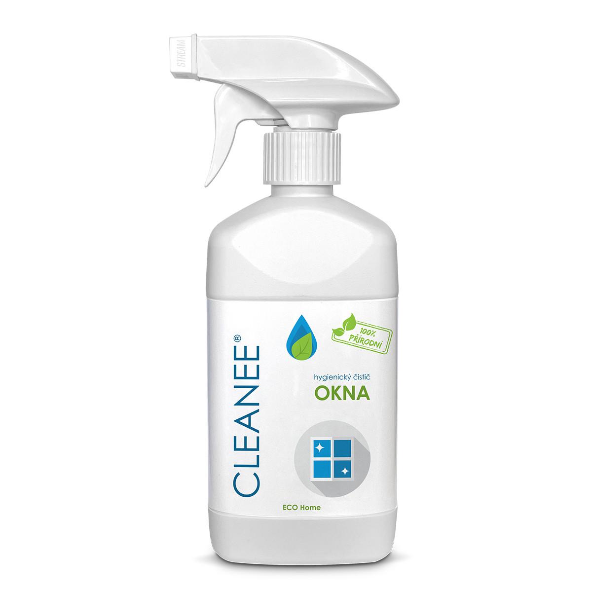 CLEANEE ECO Home čistič na okna 500 ml