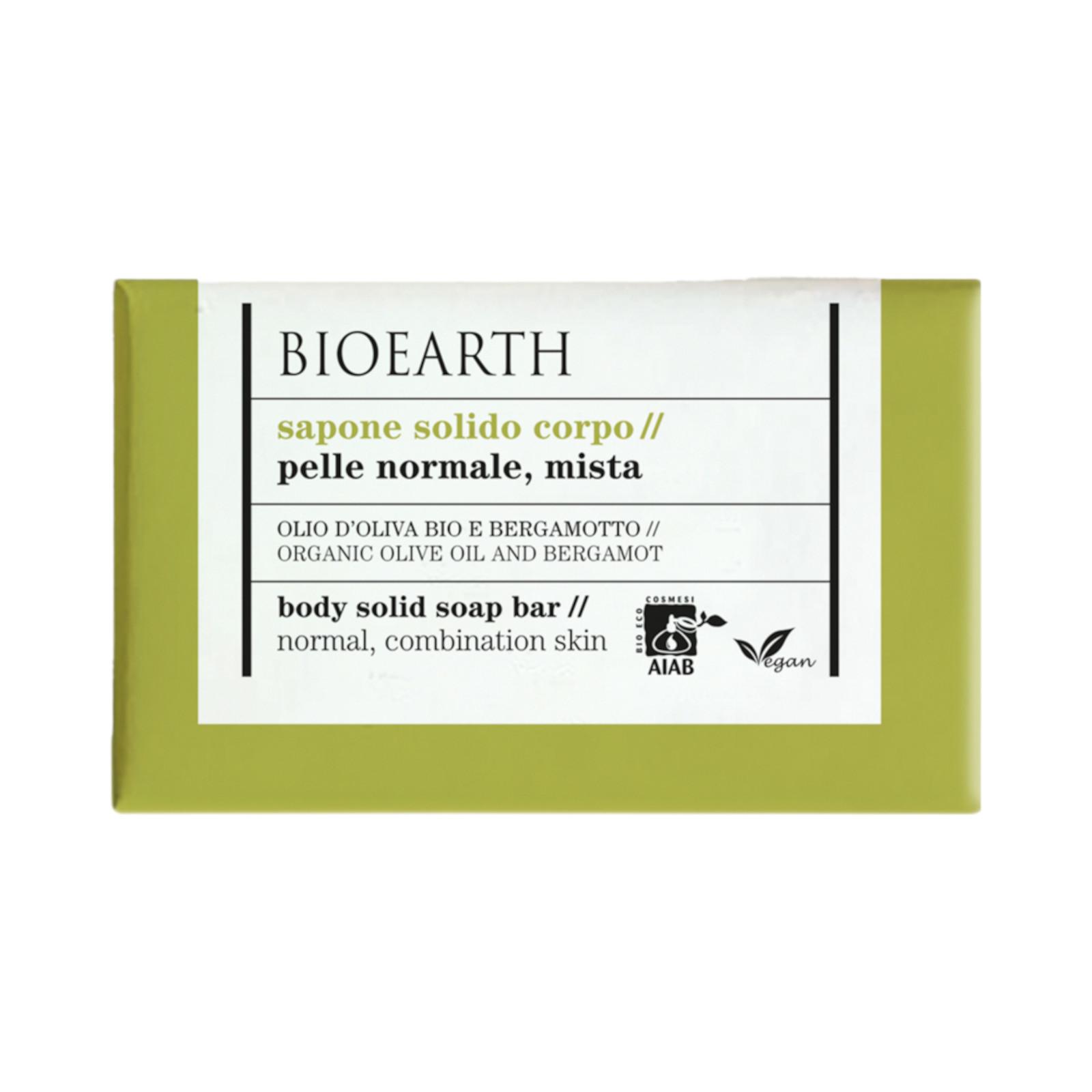 Bioearth Tělové mýdlo pro normální a smíšenou pleť 150 g