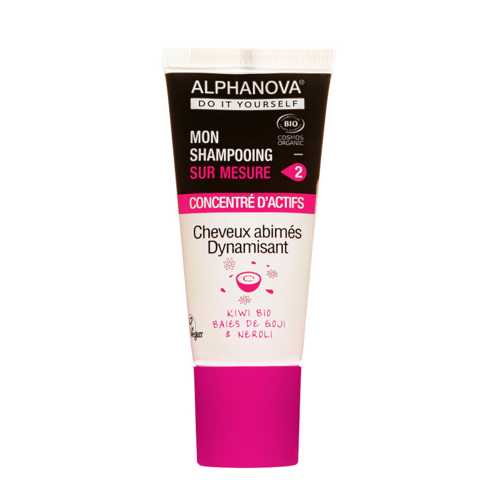 Alphanova Šampon DIY koncentrát poškozené vlasy 20 ml