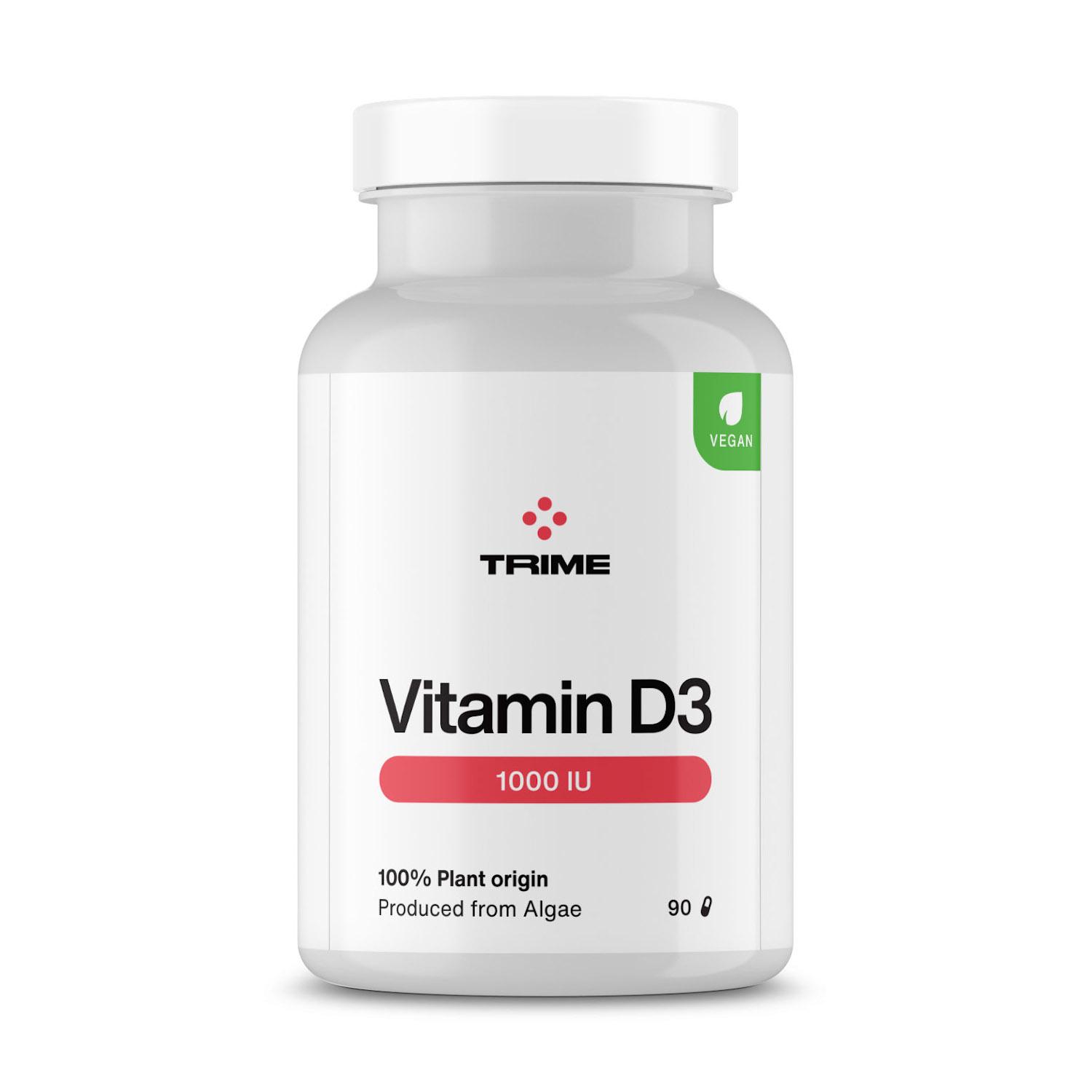 Trime Vitamín D3, kapsle 90 ks, 21 g