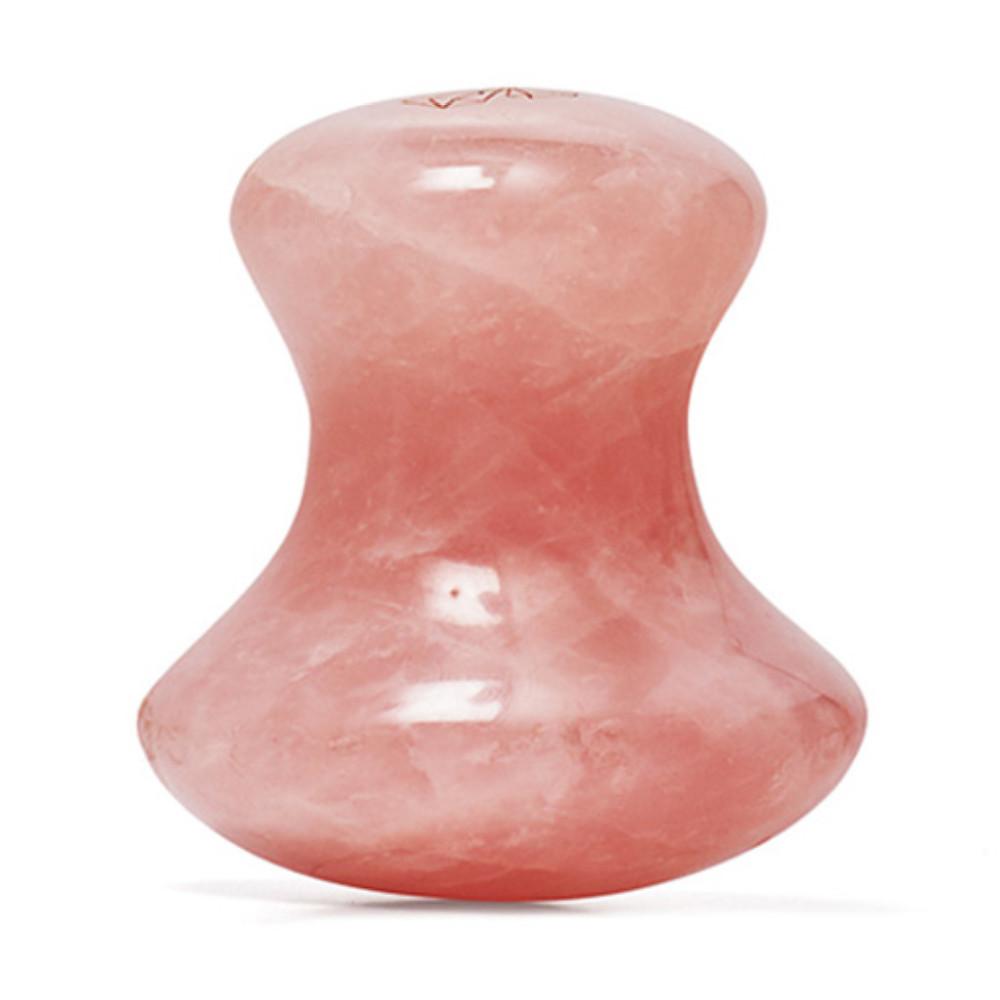 Crystallove Guasha, masážní pomůcka na obličej, Rose quartz mushroom 1 ks