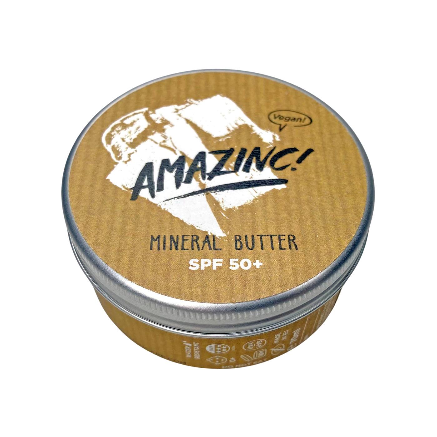 AMAZINC! Minerální tělové máslo SPF 50 75 ml