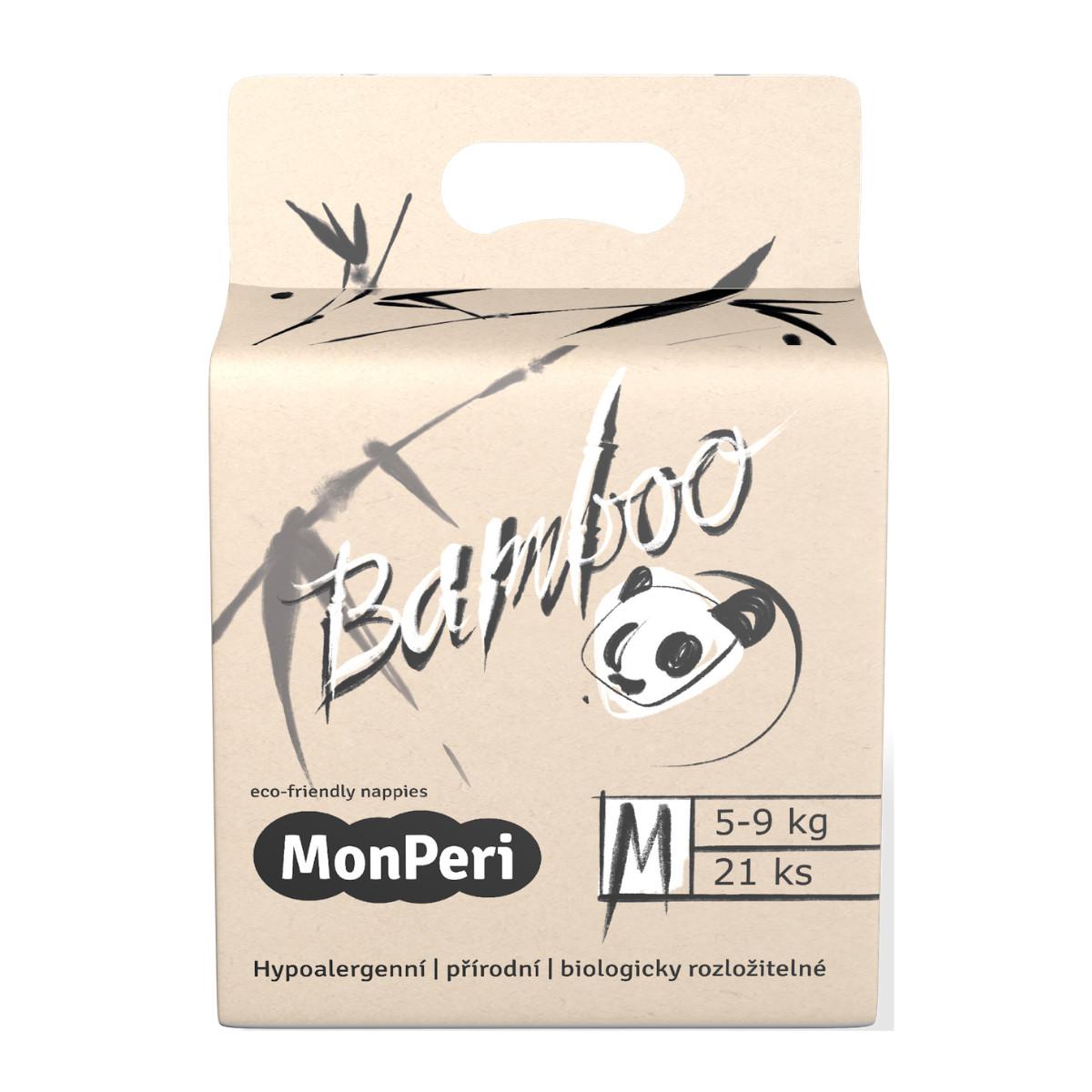 MonPeri Bamboo EKO 1 ks, vel. M / 5-9 kg