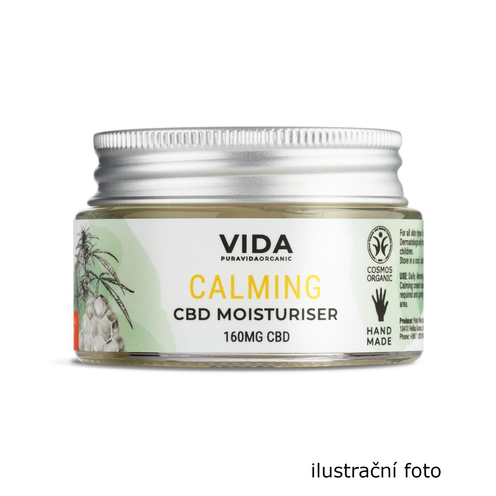 Pura Vida Organic CBD Hydratační krém, Calming, 160 mg 2,5 g