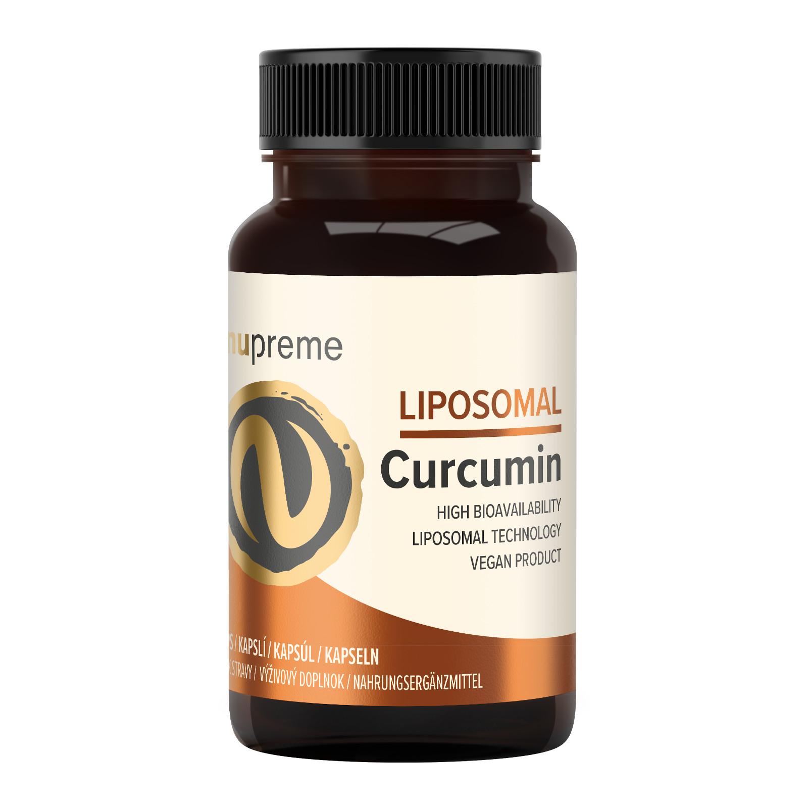 Nupreme Lipozomální Curcumin, kapsle 30 ks, 12,3 g