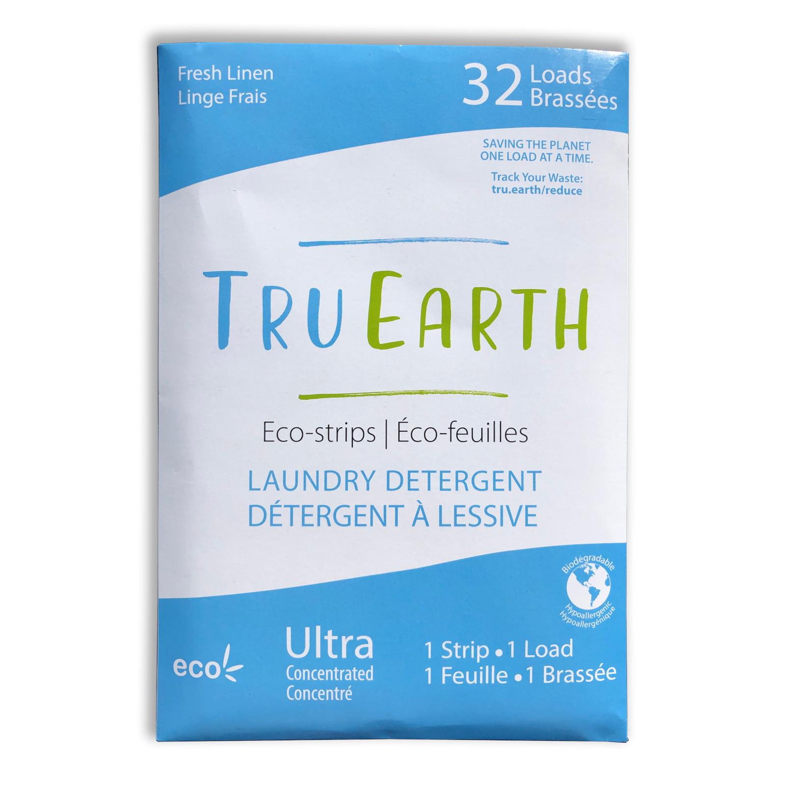 Tru Earth Eko prací pásky Fresh Linen 32 ks