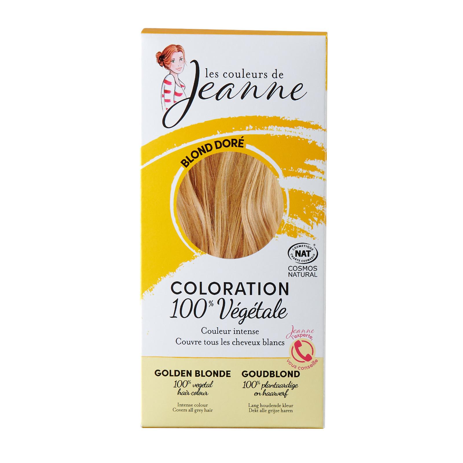 Les couleurs de Jeanne Barva na vlasy zlatá blond 2 x 50 g