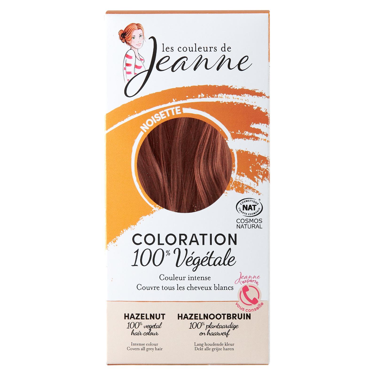 Les couleurs de Jeanne Barva na vlasy oříšková 2 x 50 g