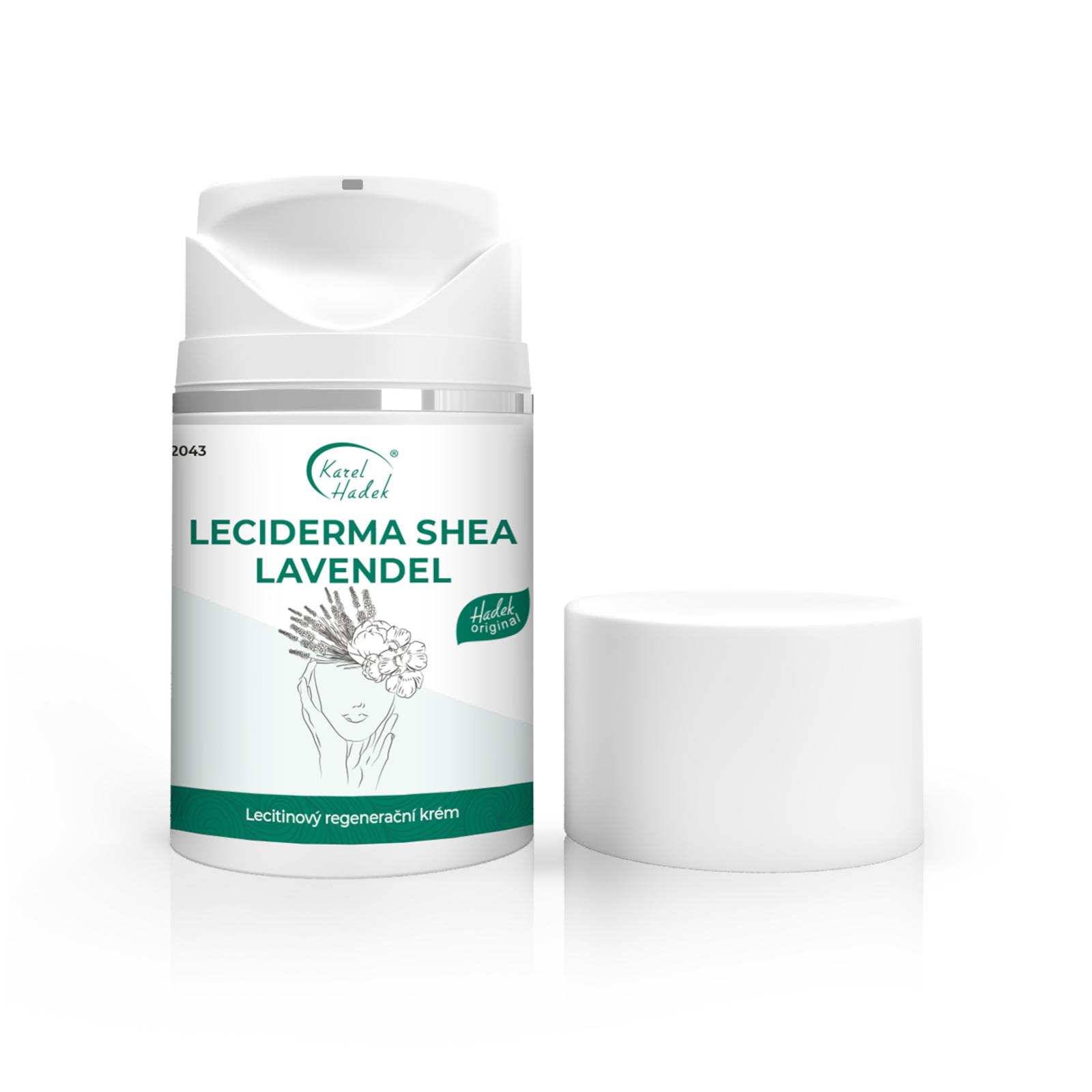 Aromaterapie Karel Hadek LECIDERMA SHEA LAVENDEL Lecitinový regenerační krém 50 ml