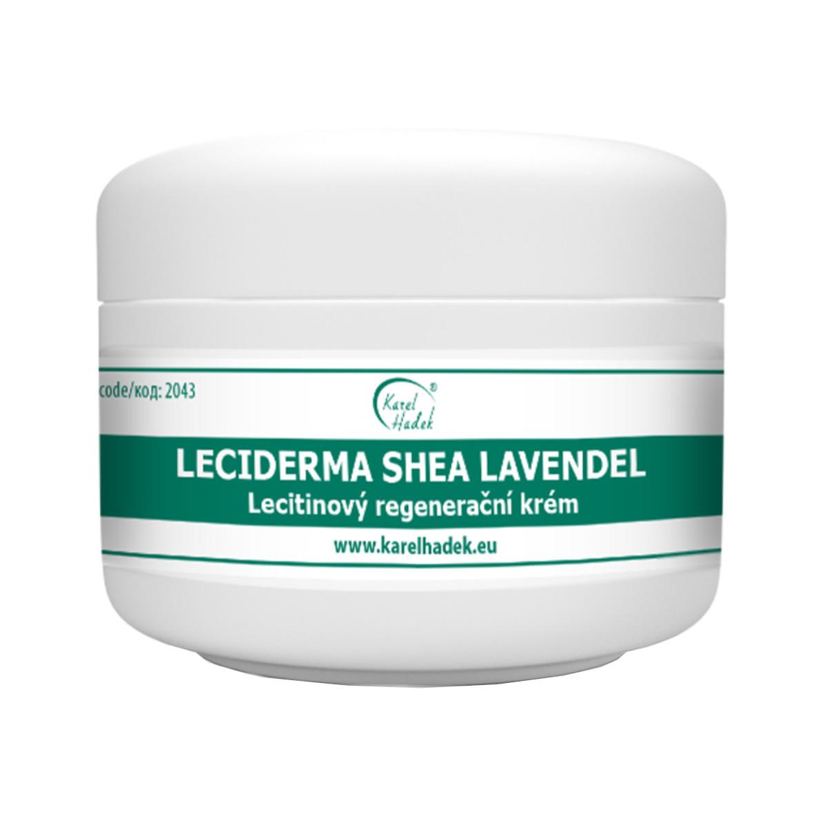 Aromaterapie Karel Hadek LECIDERMA SHEA LAVENDEL Lecitinový regenerační krém 100 ml