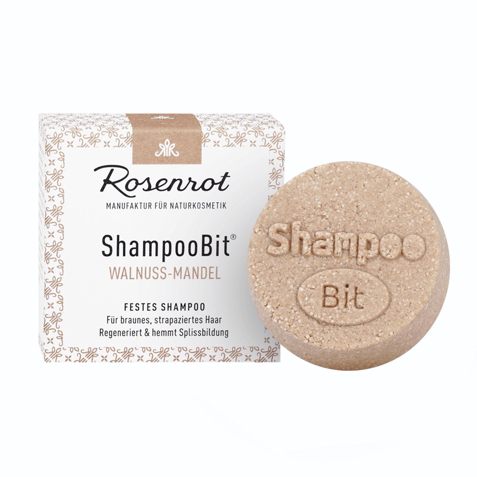 Rosenrot Naturkosmetik Tuhý šampon ořech a mandle 60 g