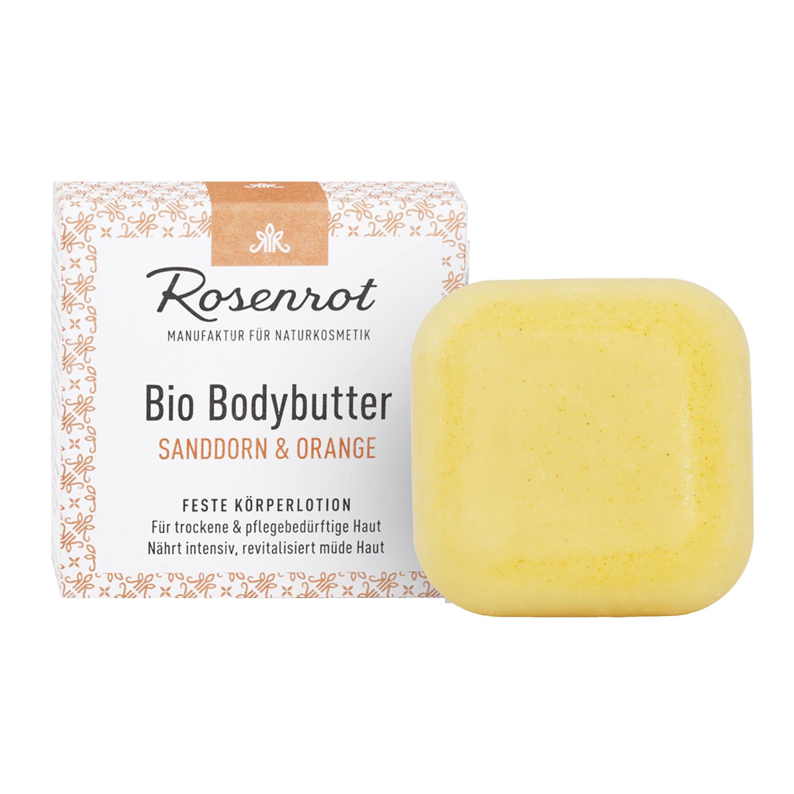 Rosenrot Naturkosmetik Organické tělové máslo rakytník a pomeranč 70 g