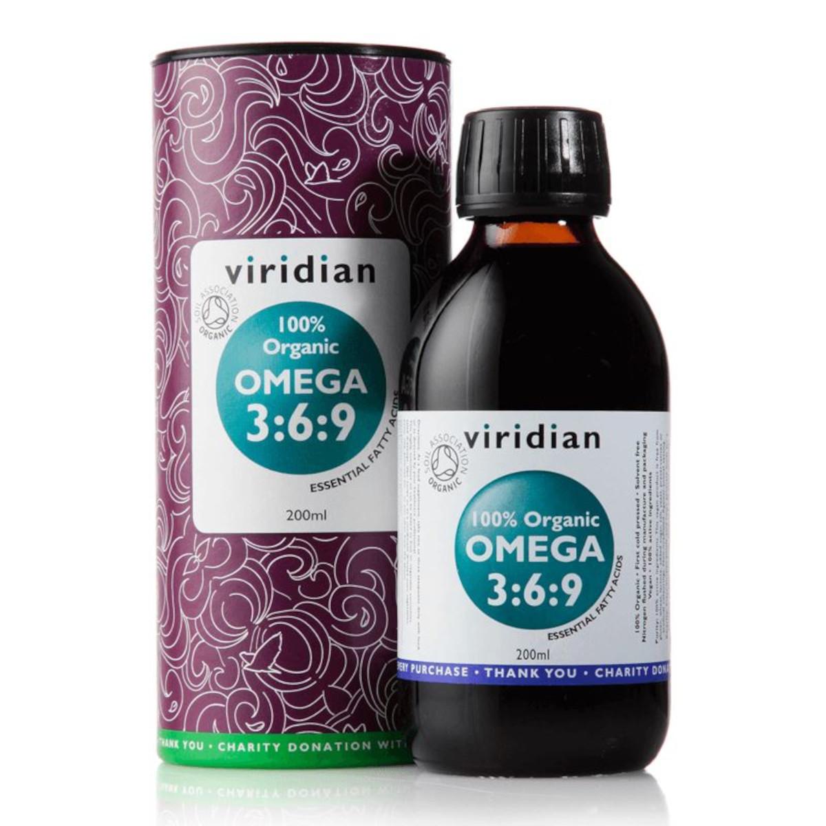 Viridian Omega 3, 6, 9 200 ml