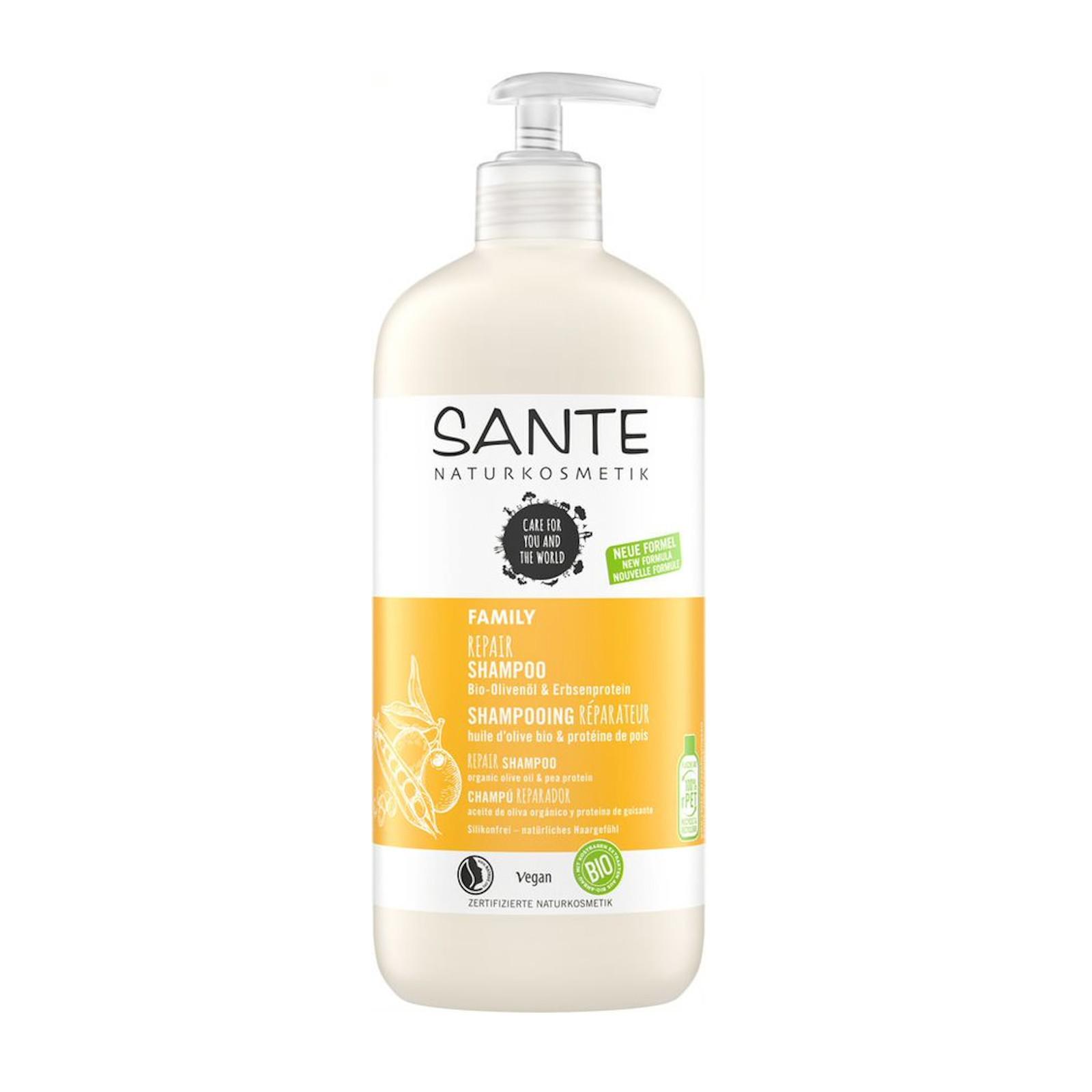 SANTE FAMILY Regenerační šampon Olivový olej & Hráškový protein 500 ml
