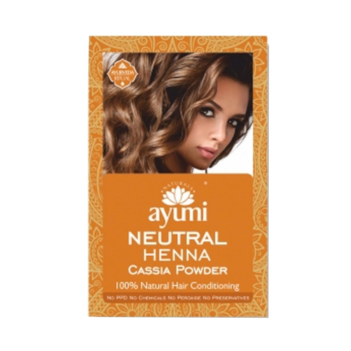 Ayuuri Natural Prášek HENNA NEUTRAL – bezbarvý kondicionér na vlasy 100 g