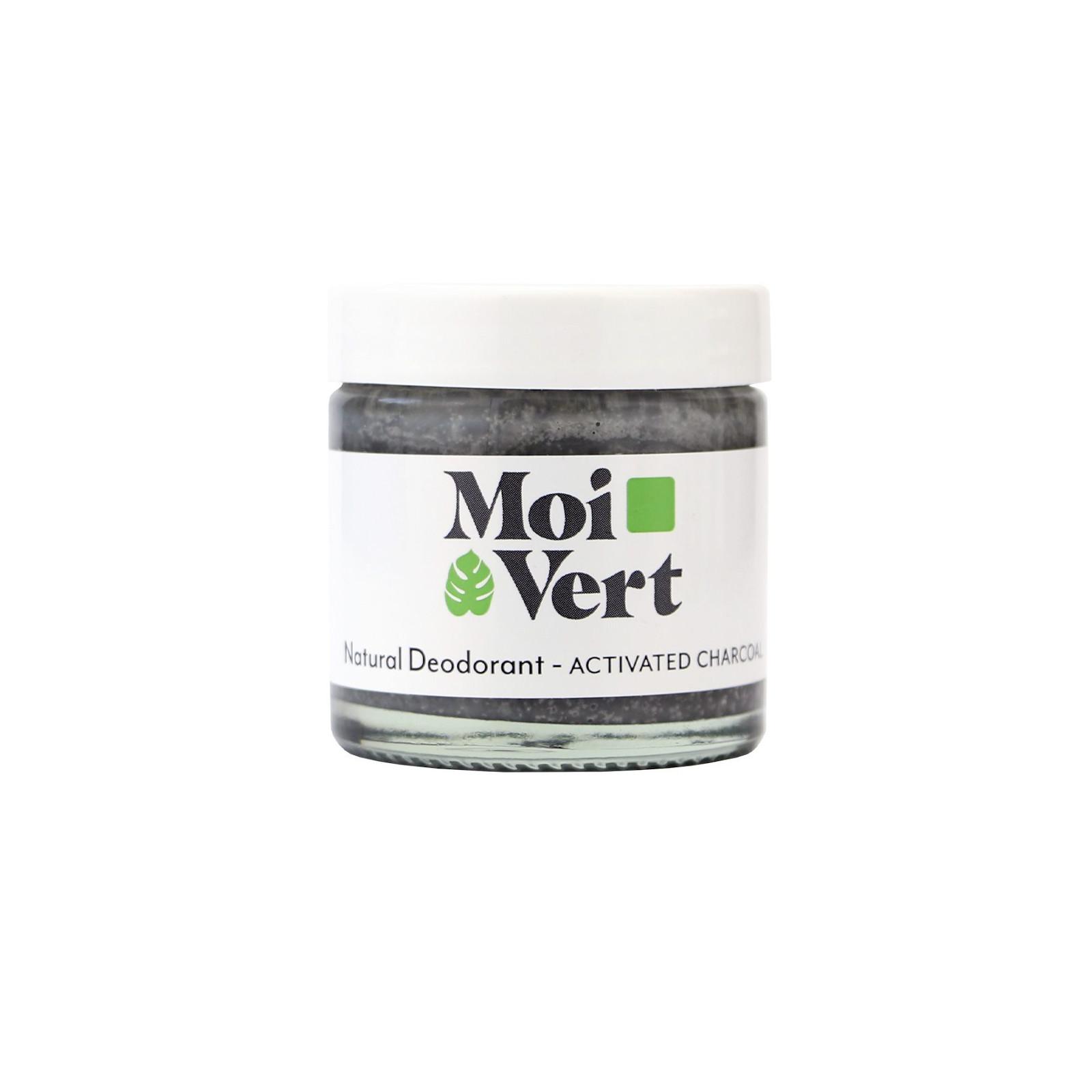 Moi Vert Přírodní deodorant Aktivní Uhlí 60 ml
