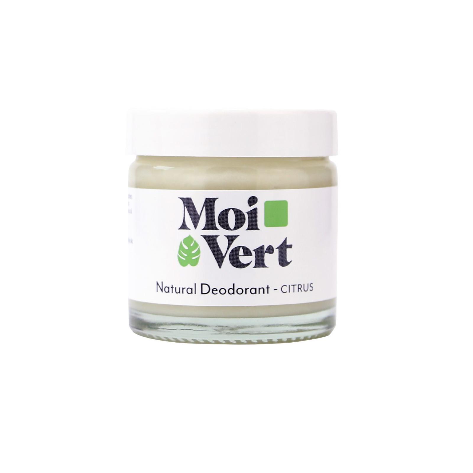 Moi Vert Přírodní deodorant Citronová Tráva & Bergamot 60 ml