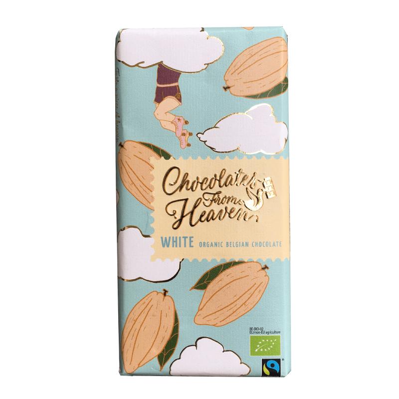Chocolates from Heaven BIO bílá čokoláda 32%  100g
