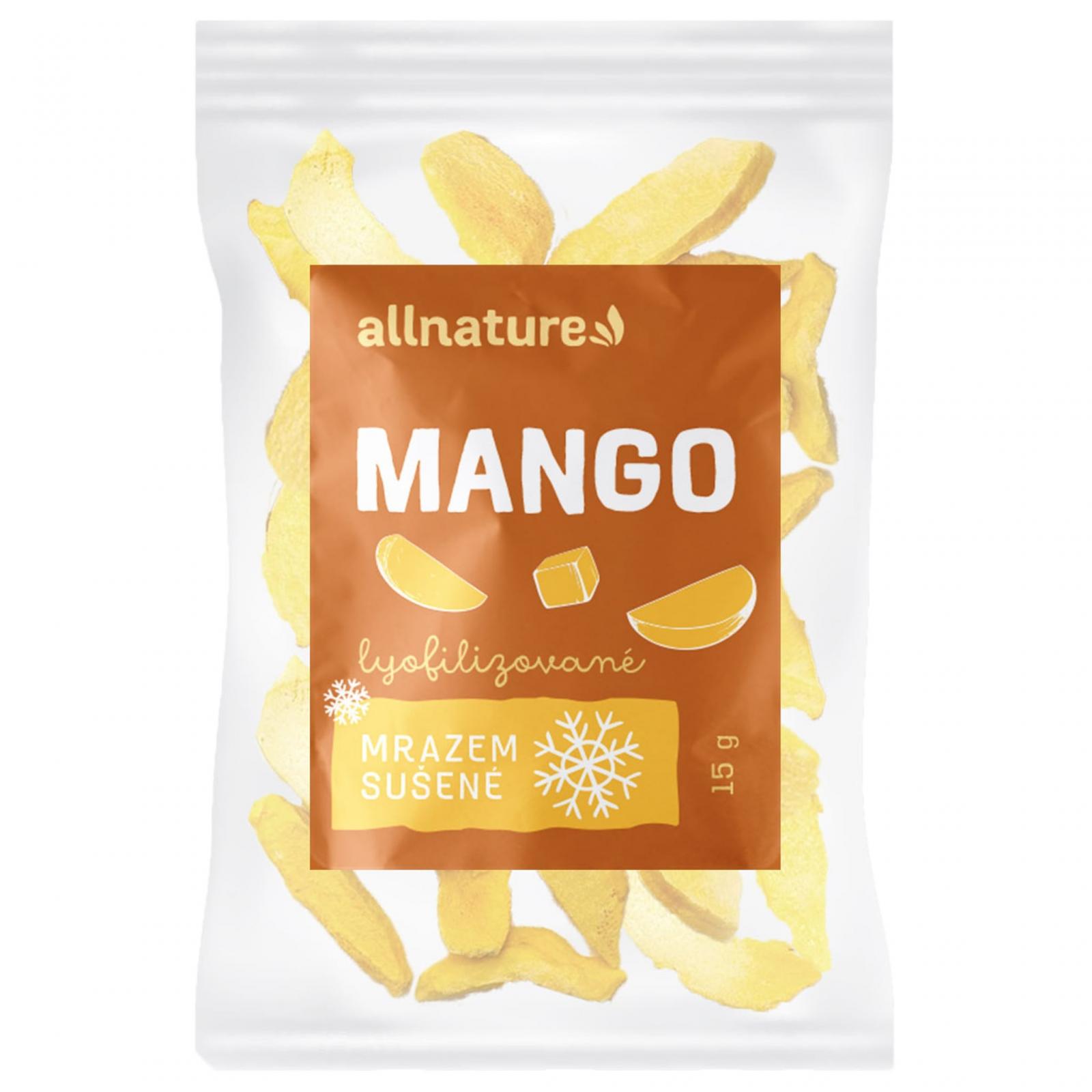 Allnature Mango sušené mrazem  15 g