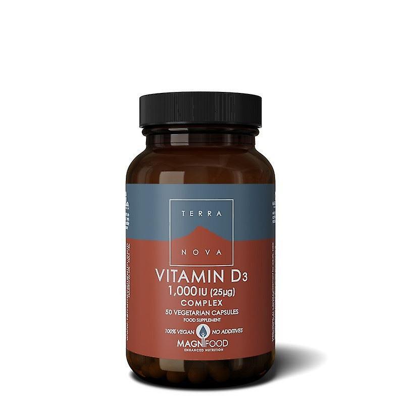 Terranova Health Vitamin D3 1.000 iu Komplex 50 ks
