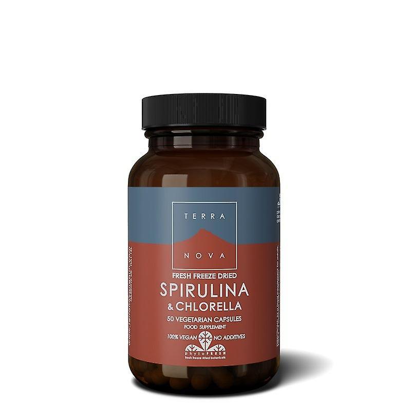 Terranova Health Spirulina a Chlorella BIO 50 ks