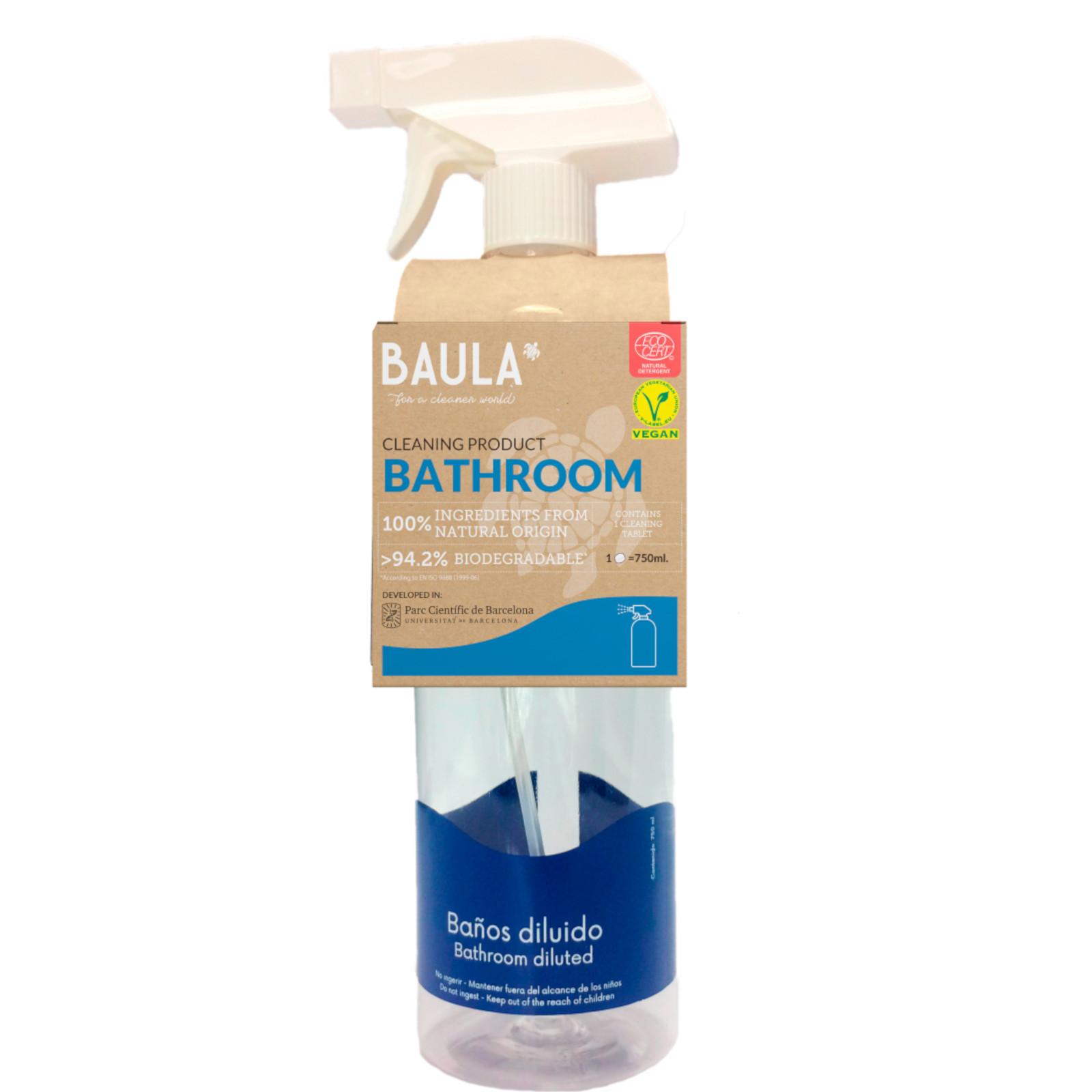Baula Starter Kit Ekologická tableta Koupelna  5 g + láhev