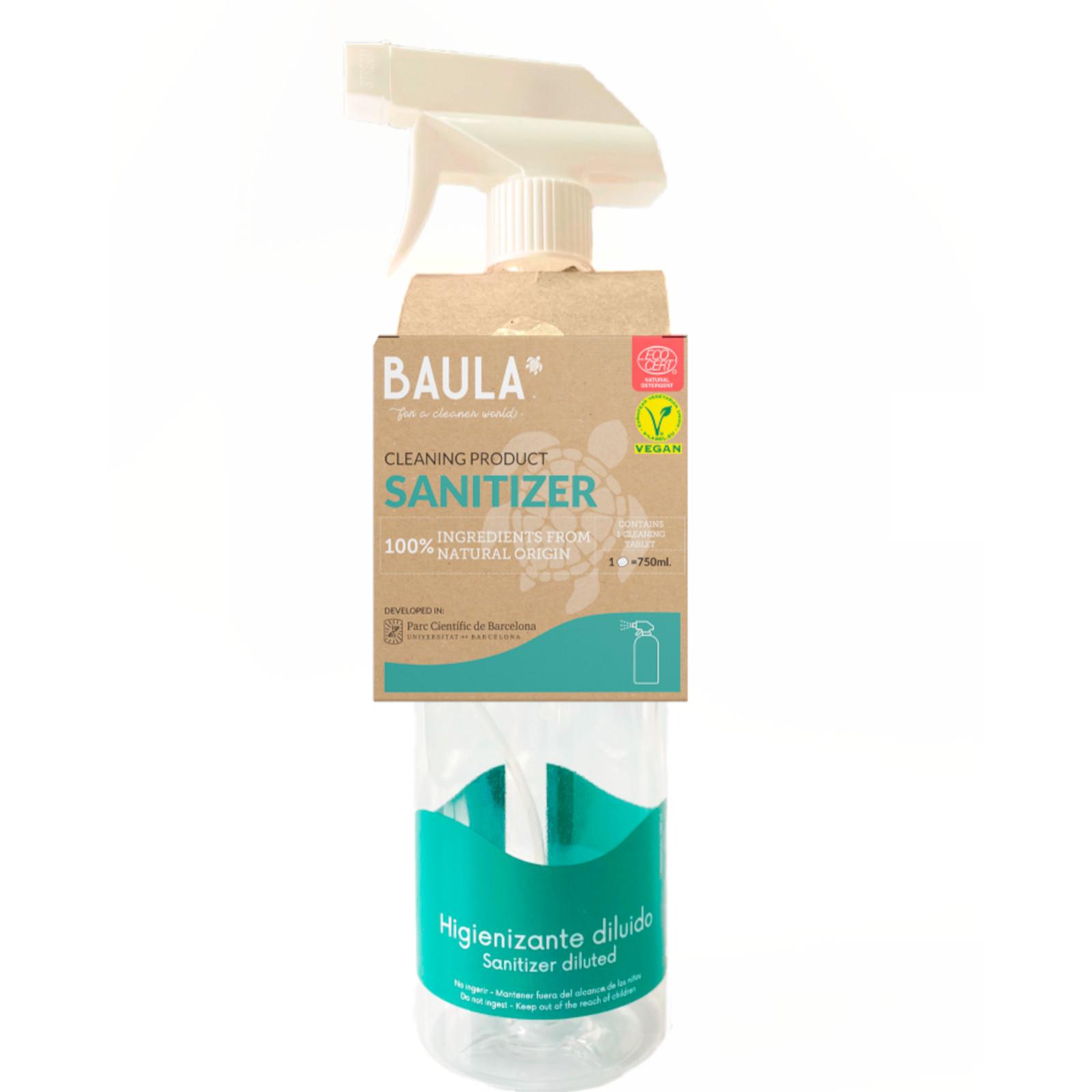 Baula Starter Kit Ekologická tableta Dezinfekce  5 g + láhev