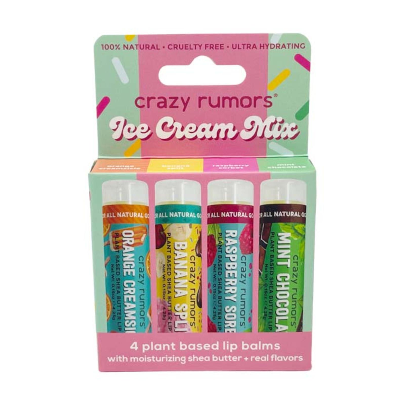 Crazy Rumors Ice Cream Mix 4 x 4,4 ml