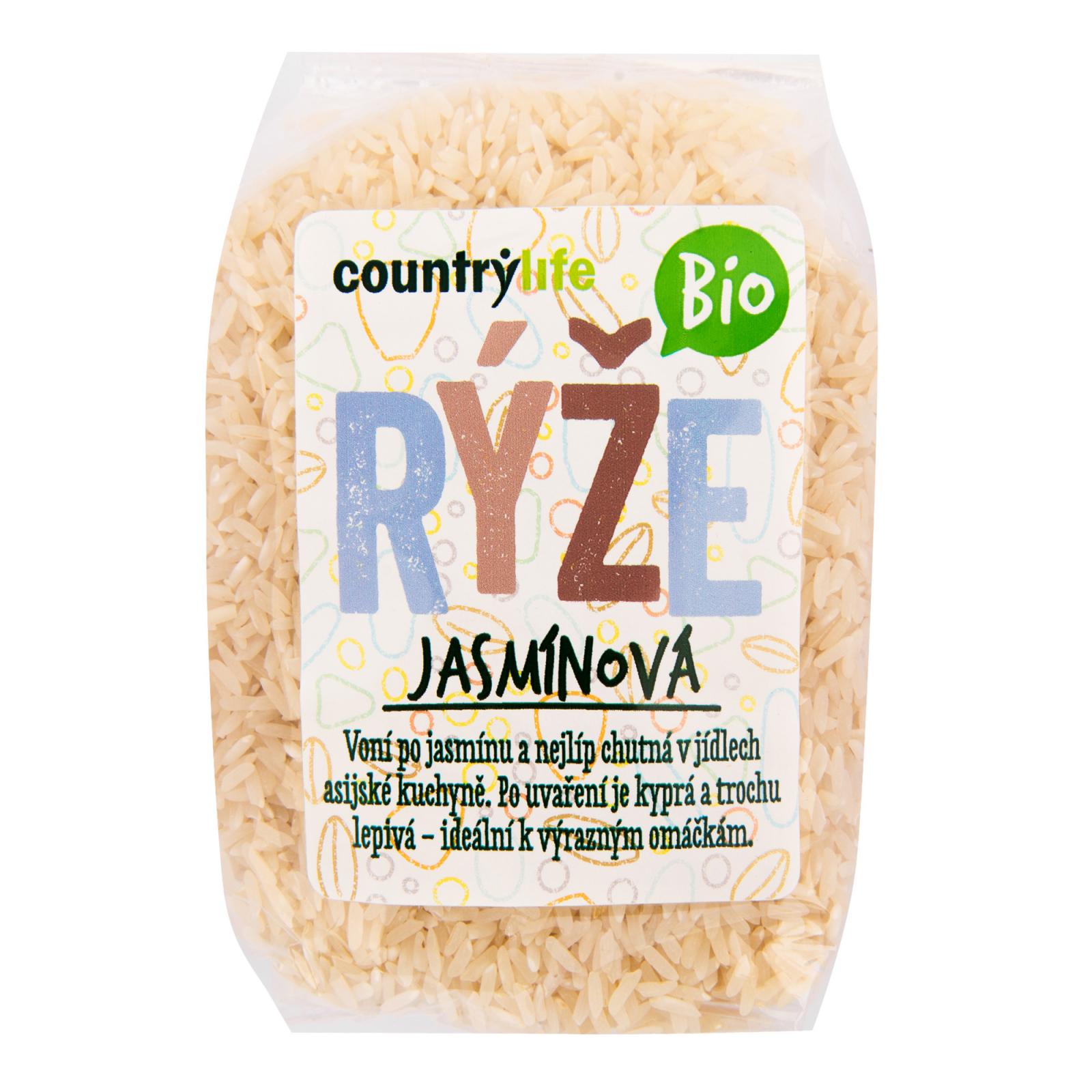 Country Life Rýže jasmínová BIO   500 g