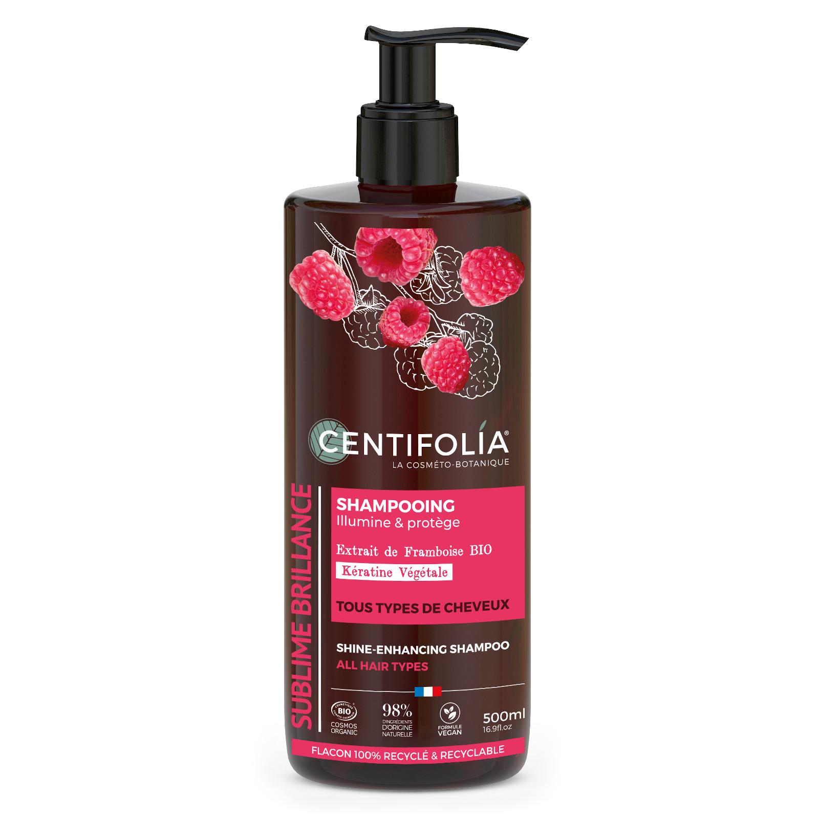 Centifolia Šampon s keratinem pro zvýšení lesku vlasů 500 ml