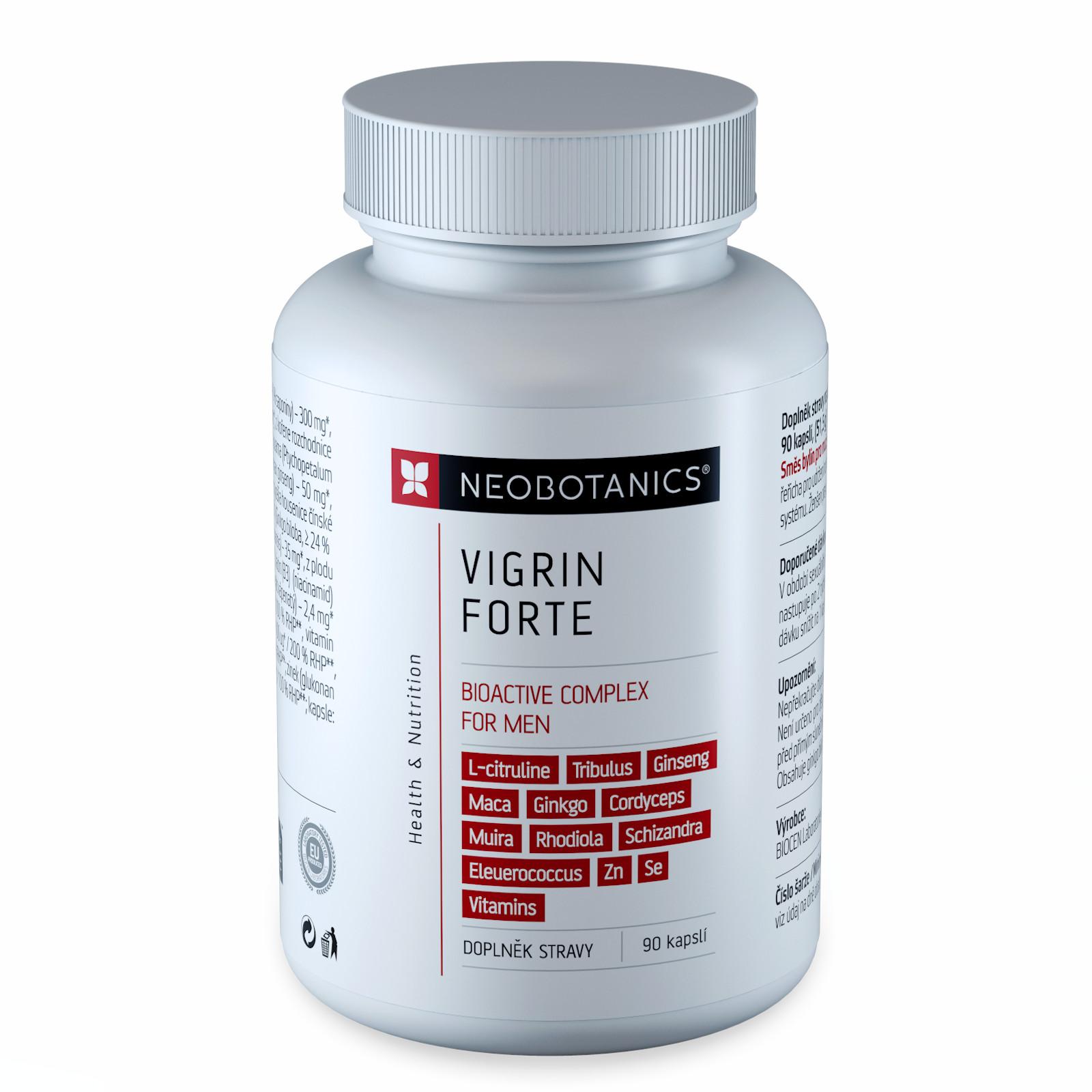 NEOBOTANICS VIGRIN FORTE 51 g, 90 kapslí