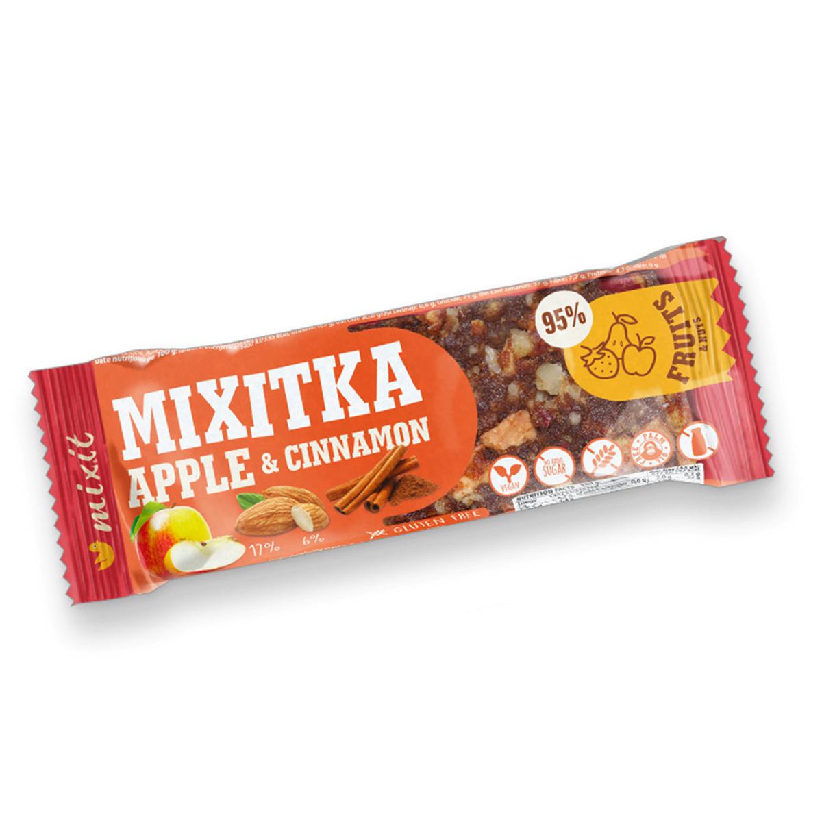 Mixit Mixitka BEZ LEPKU - Jablko+skořice 44 g