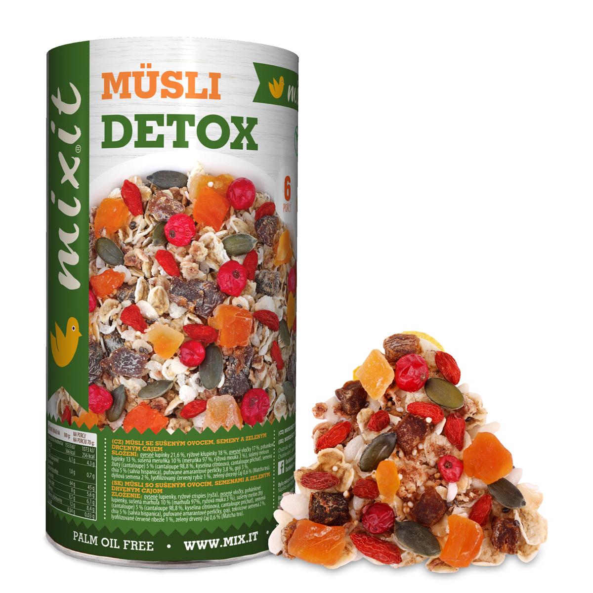 Mixit Musli zdravě II - Detox 430 g