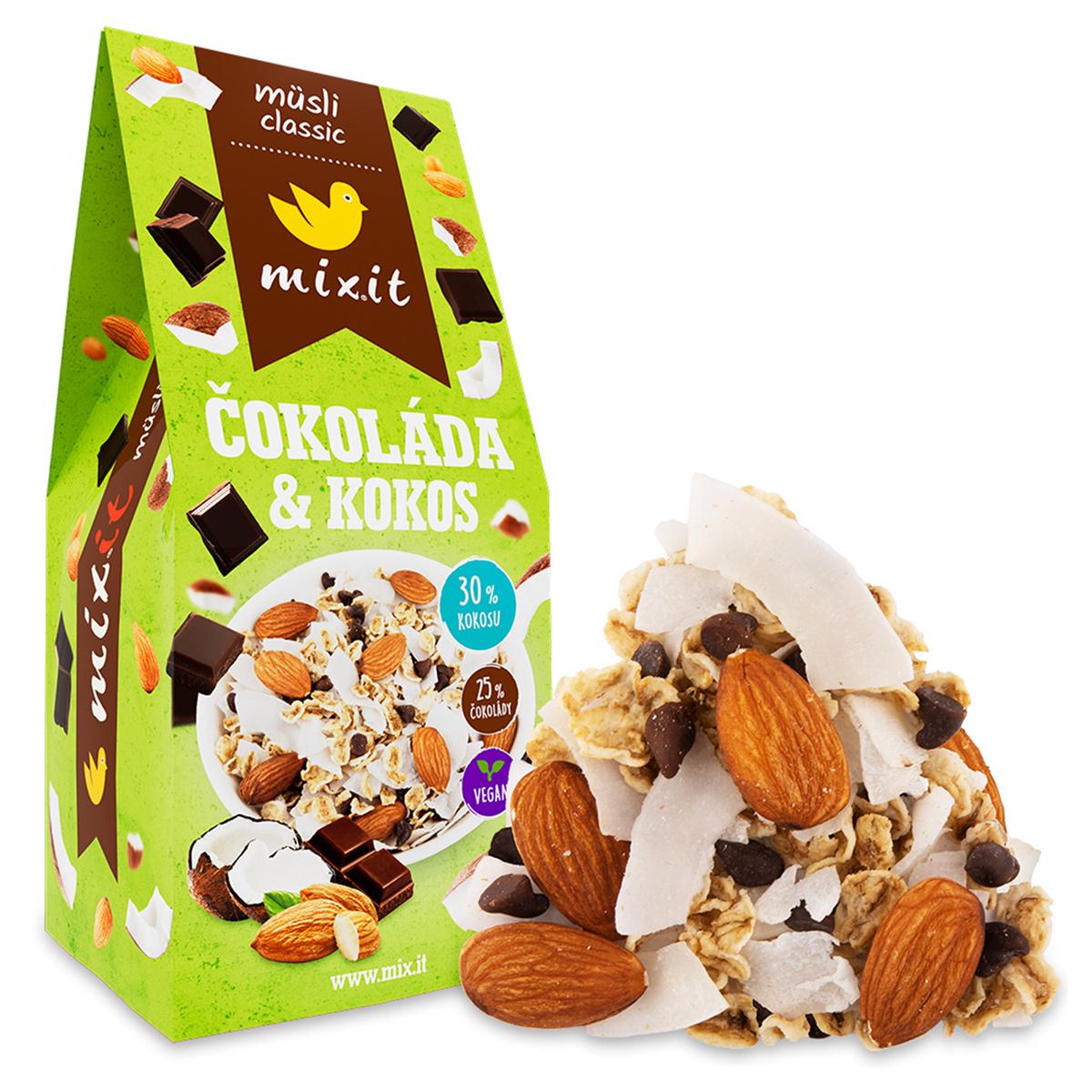 Mixit Müsli classic - Čokoláda & Kokos 320 g
