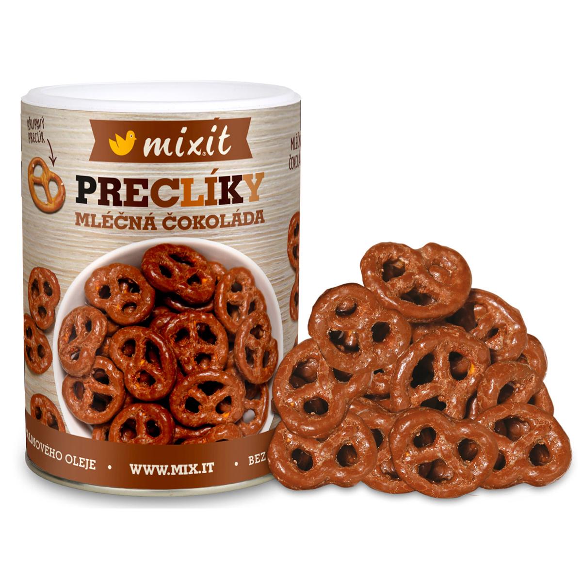 Mixit Mixit preclíky - Mléčná čokoláda 250 g