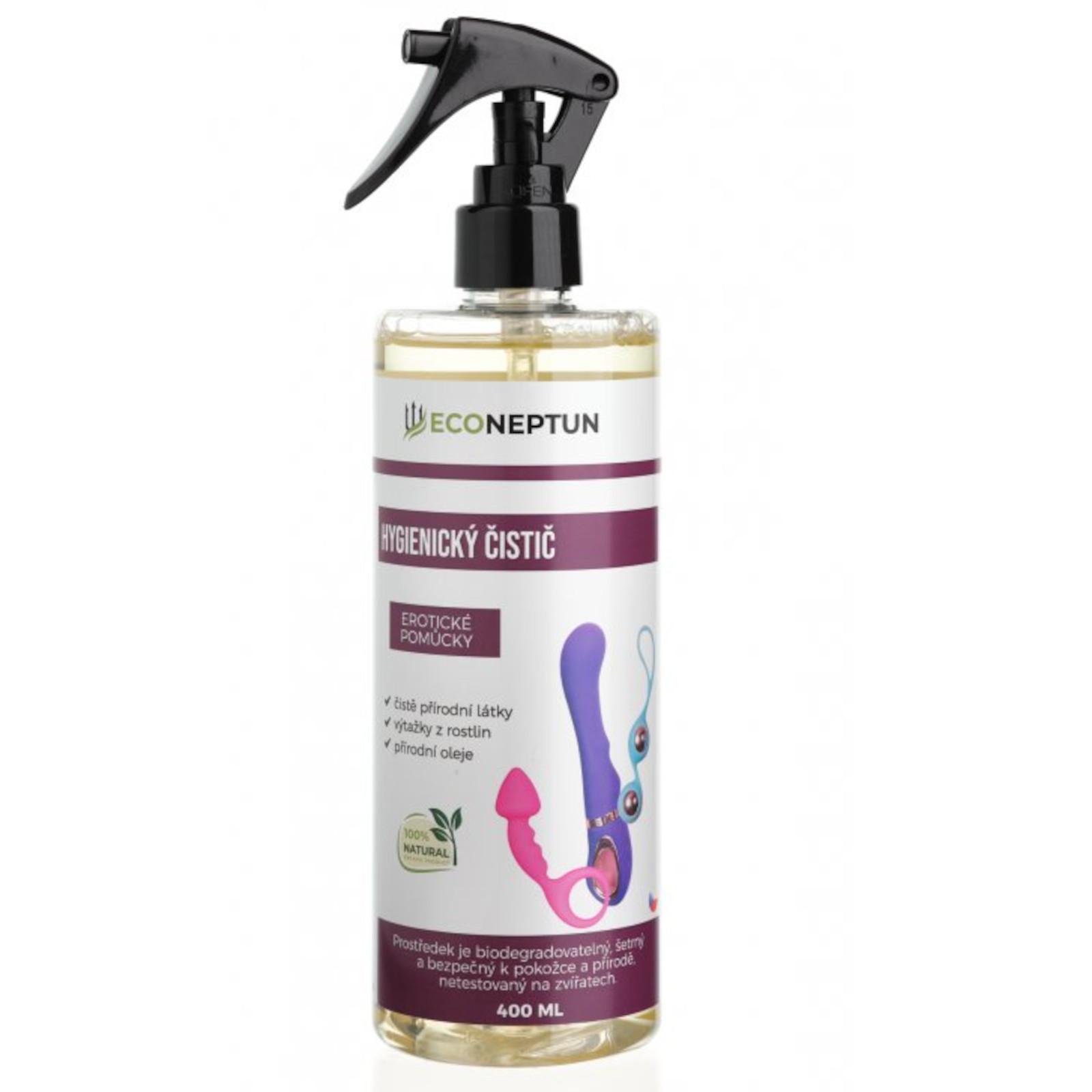 EcoNeptun Hygienický čistič na erotické pomůcky natural 400 ml