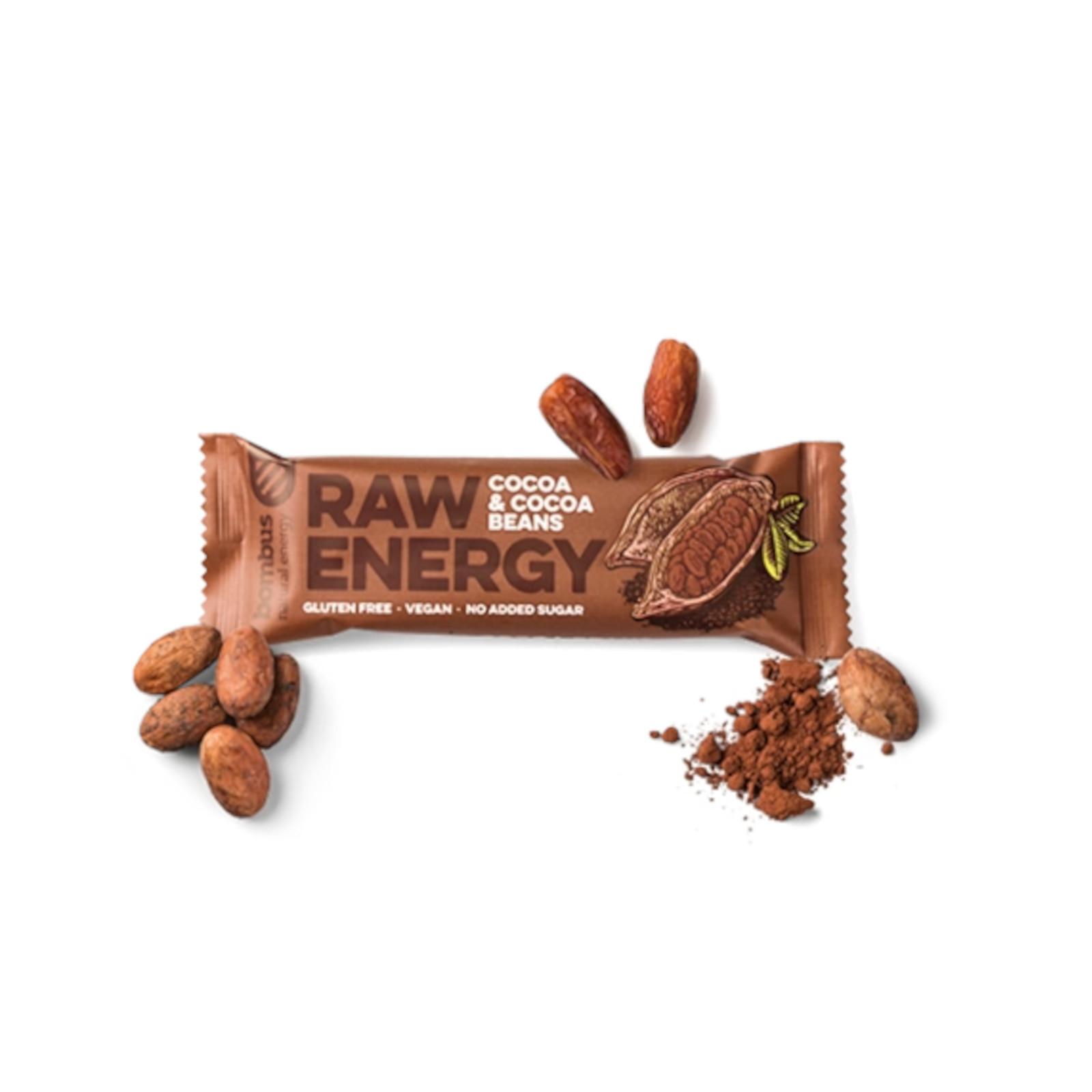 Bombus Raw energy-Cocoa beans 50 g