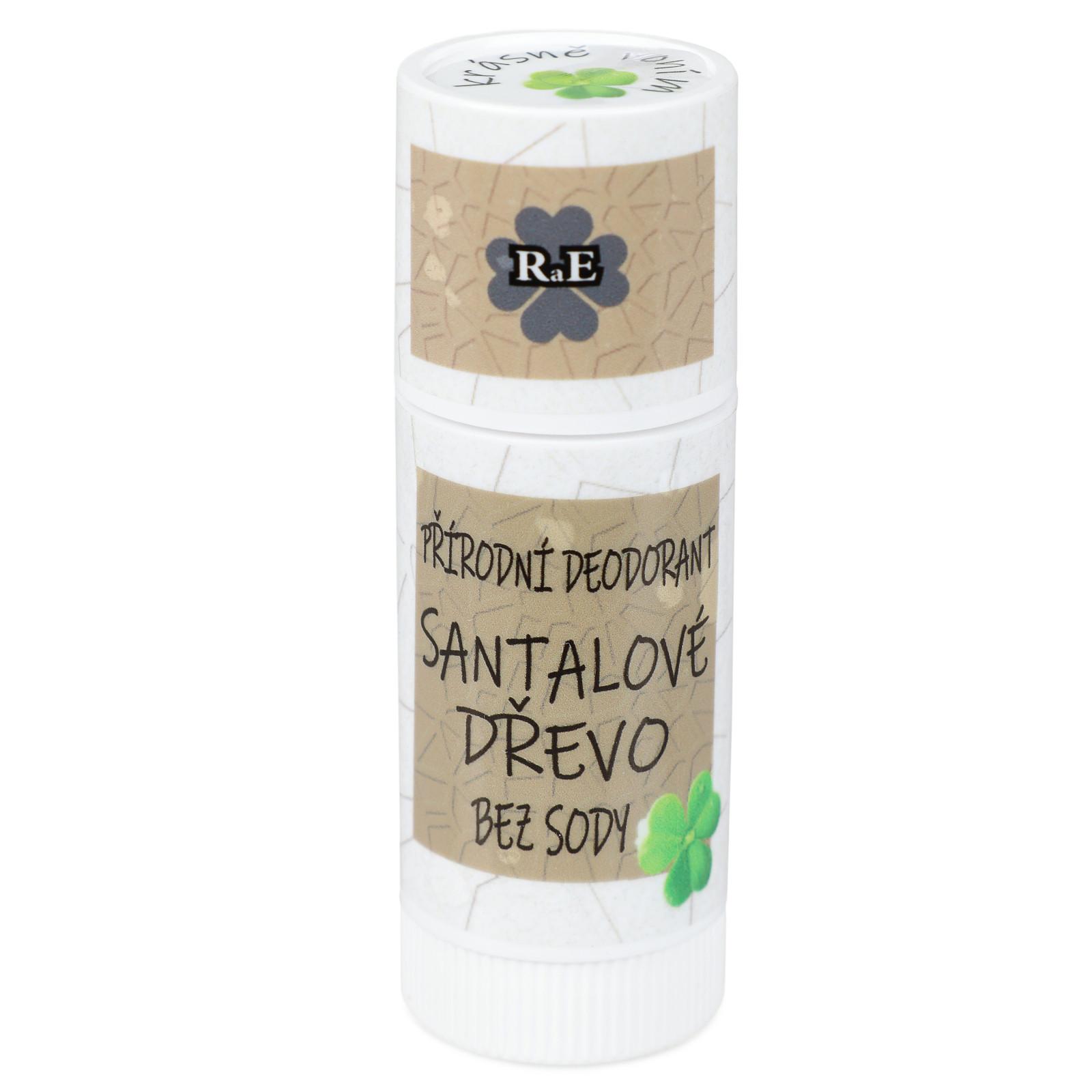 RaE Přírodní bezsodý deodorant Santalové dřevo 25 ml