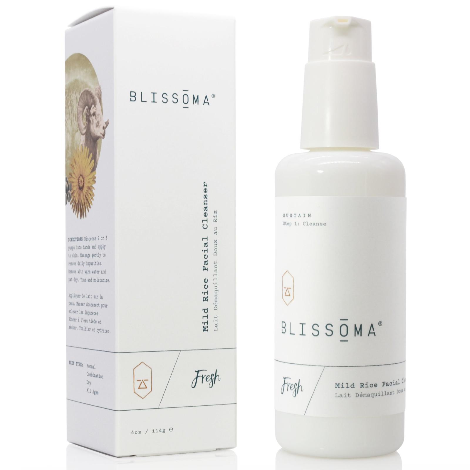 Blissoma® Jemný obličejový čistič s rýží 