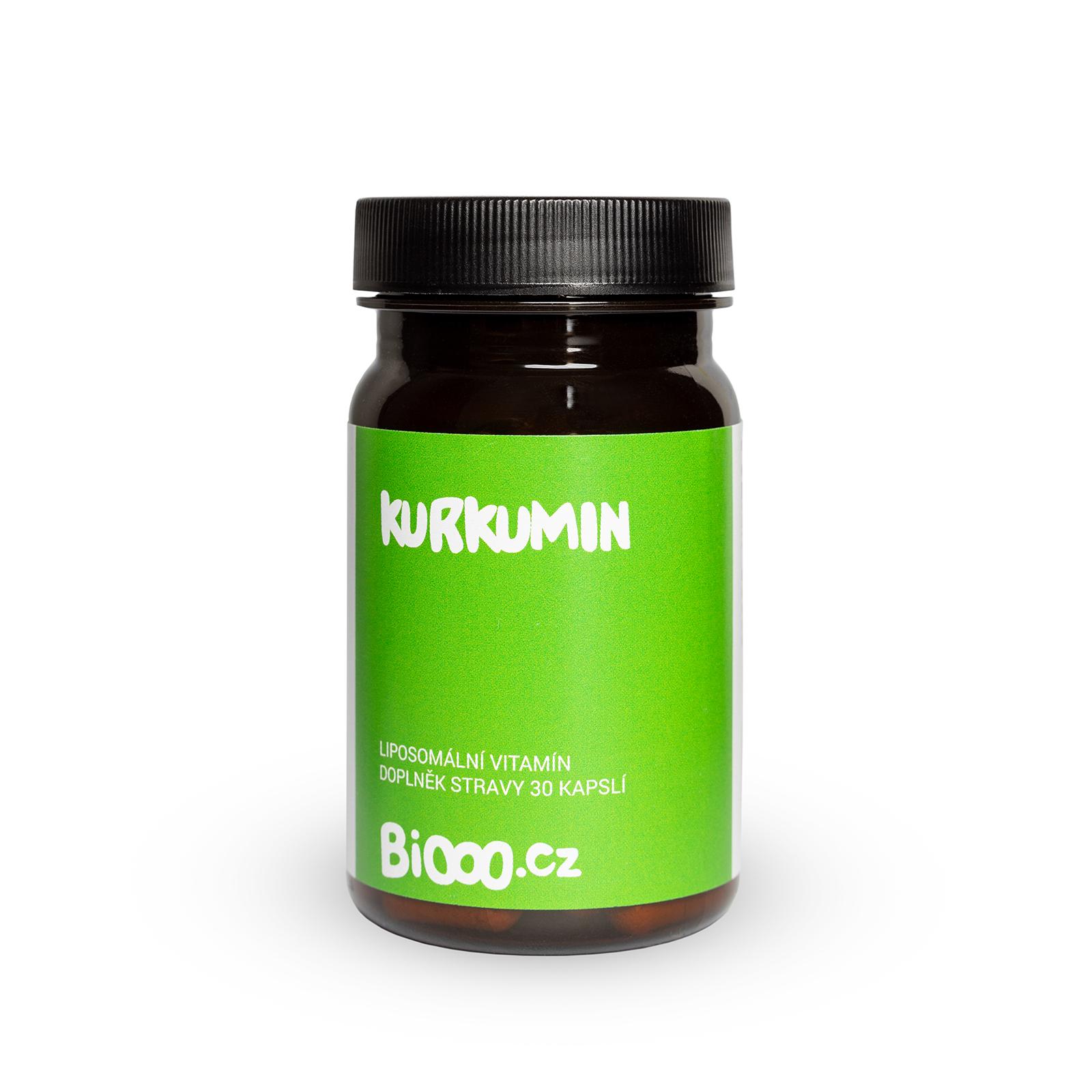 BiOOO Curcumin liposomální 30 ks, 20,4 g