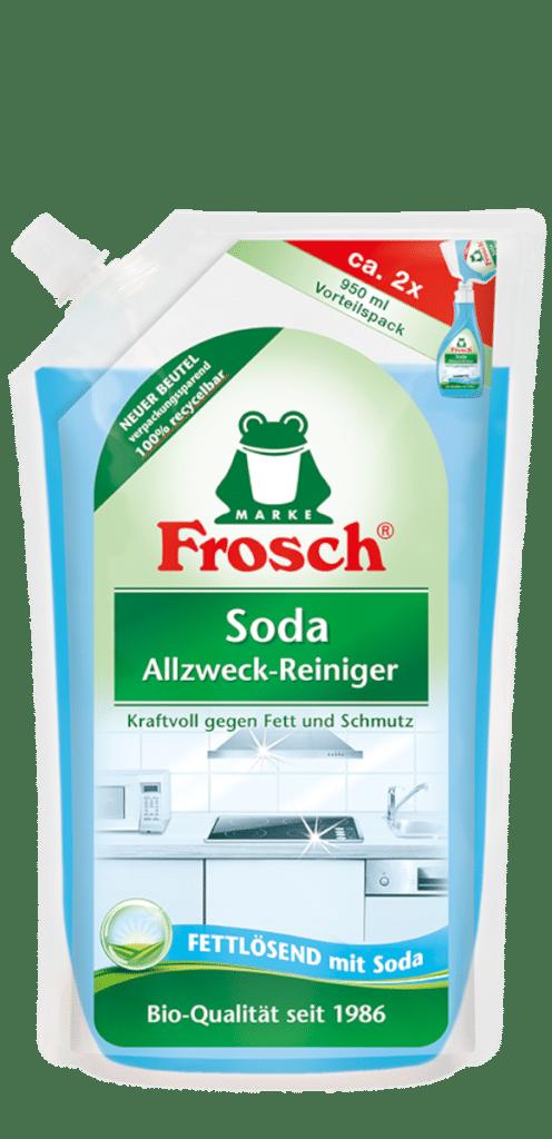 Frosch Frosch EKO Čistič na kuchyně s přírodní sodou – náhradní náplň 950 ml 