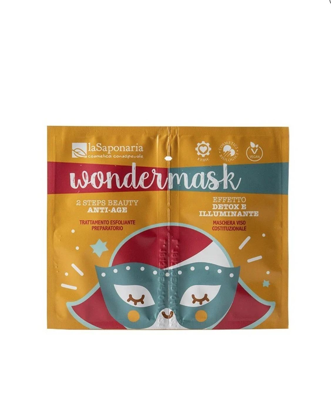 laSaponaria laSaponaria Dvoufázová pleťová maska proti stárnutí Wondermask, 8+5 ml 