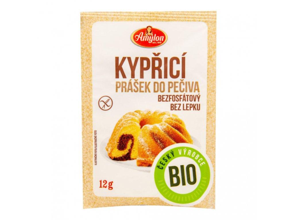 BrainMax BrainMax Amylon Kypřící prášek do pečiva bezlepkový BIO, 12 g 