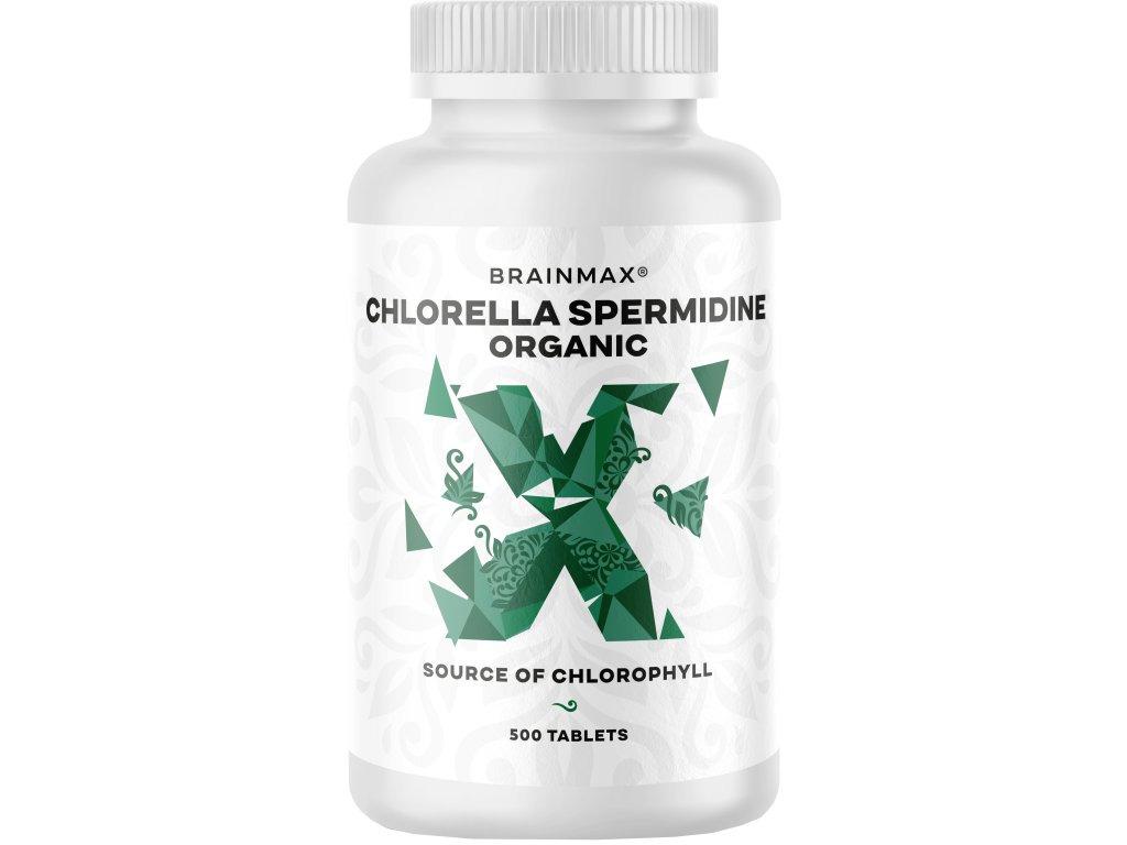 BrainMax BrainMax Chlorella Spermidine Organic, 500 tablet 