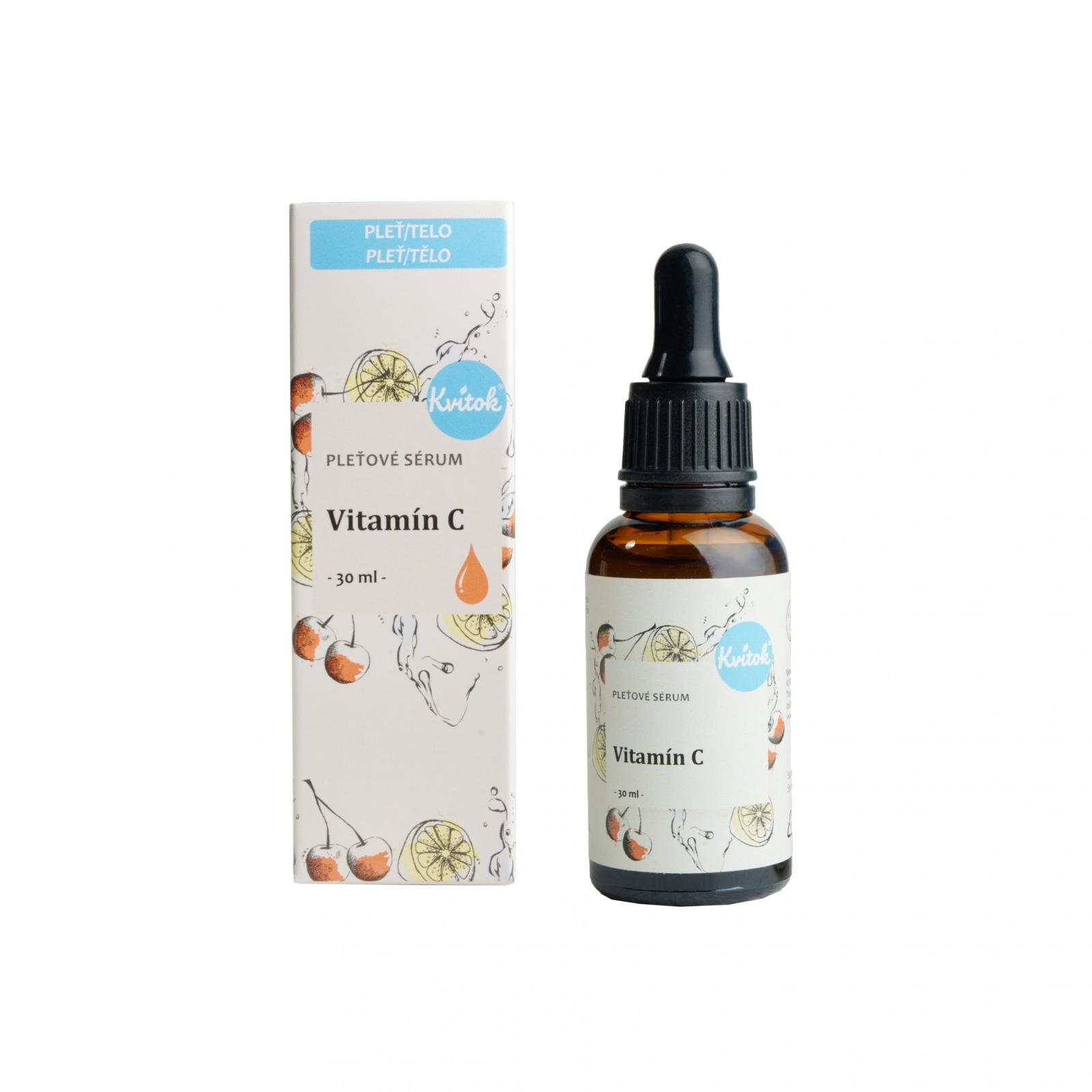 Kvitok Kvitok Pleťové sérum - Vitamin C- anti-aging účinky, 30 ml 