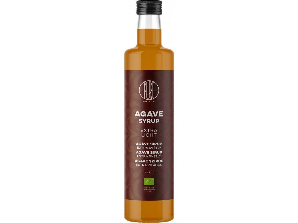 BrainMax BrainMax Pure Agáve sirup - extra světlý BIO, 500 ml 