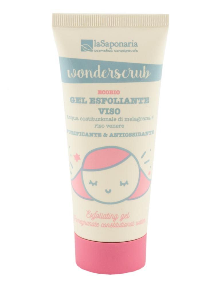 laSaponaria laSaponaria Peelingový gel na obličej WonderScrub BIO, 100 ml 